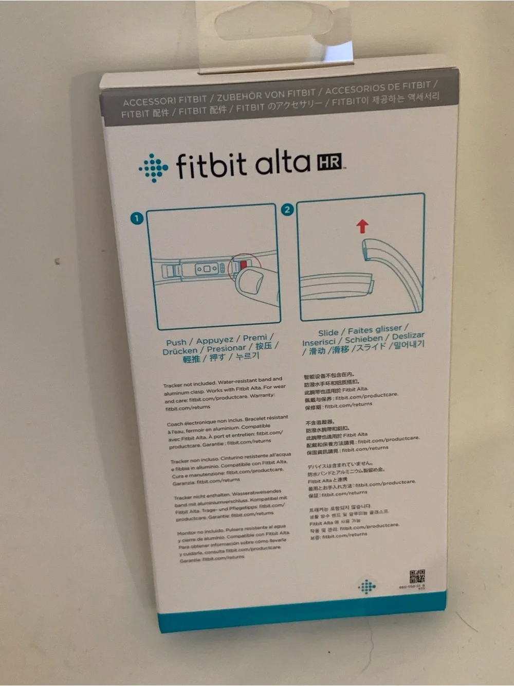 Fitbit Alta HR Classic Accessory Band - Gray